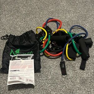 Multi-Color Resistance Bands Set